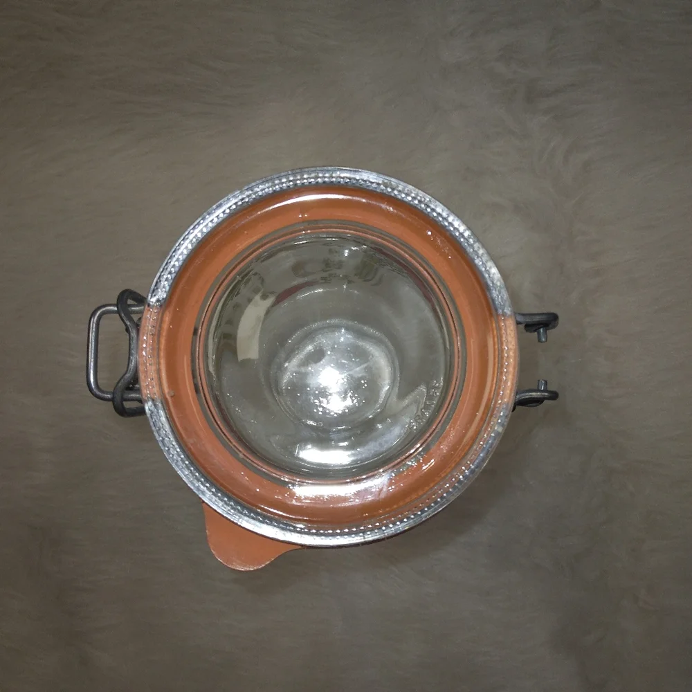 VINTAGE Arc of France Spice of Life 2L Glass Canister.